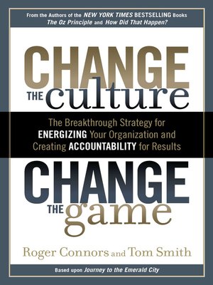 cover image of Change the Culture, Change the Game